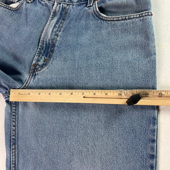 Y2K Levi's Jeans Men's 34x29* 560 Comfort Loose Fit Tapered Blue Denim Tag 35x30 - Picture 14 of 16